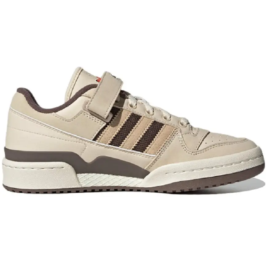 Giày Adidas Forum Low 'Light Khakibrown Redbrown' IE1827