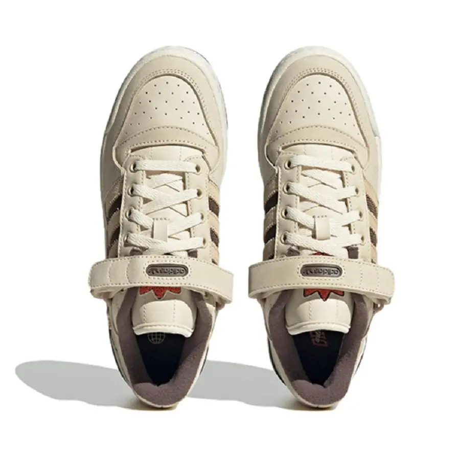 Giày Adidas Forum Low 'Light Khakibrown Redbrown' IE1827 - Ảnh 4