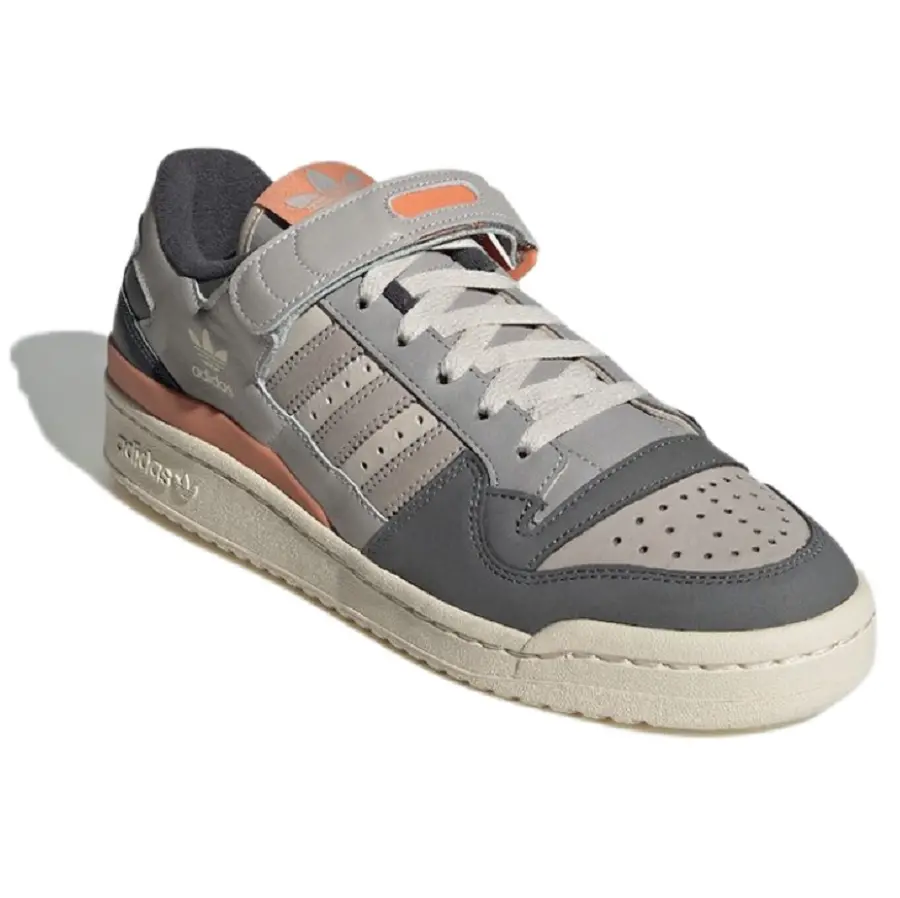 Alternative view of Giày Adidas Originals Forum 84 Low Shoes 'Grey Orange White' GX4576