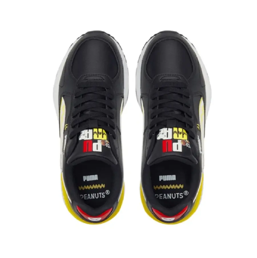 Giày Puma x Peanuts Gravition 'Black'380939-01 - Ảnh 3