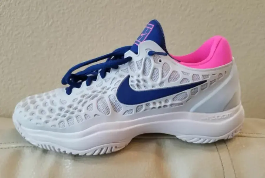Giày Nike Zoom Cage 3 'Half Blue Pink Blast' 918199-446 - Ảnh 3