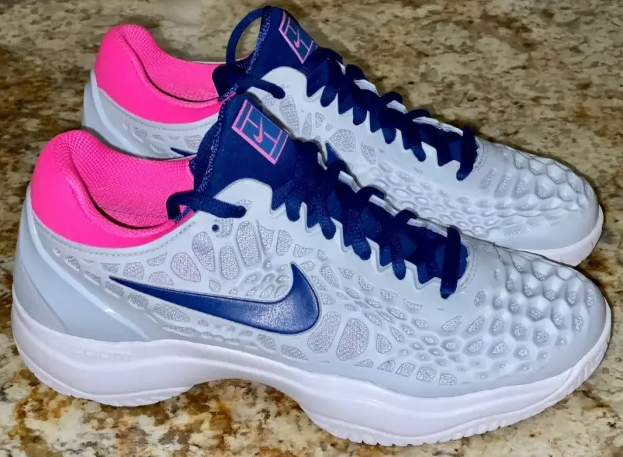 Alternative view of Giày Nike Zoom Cage 3 'Half Blue Pink Blast' 918199-446