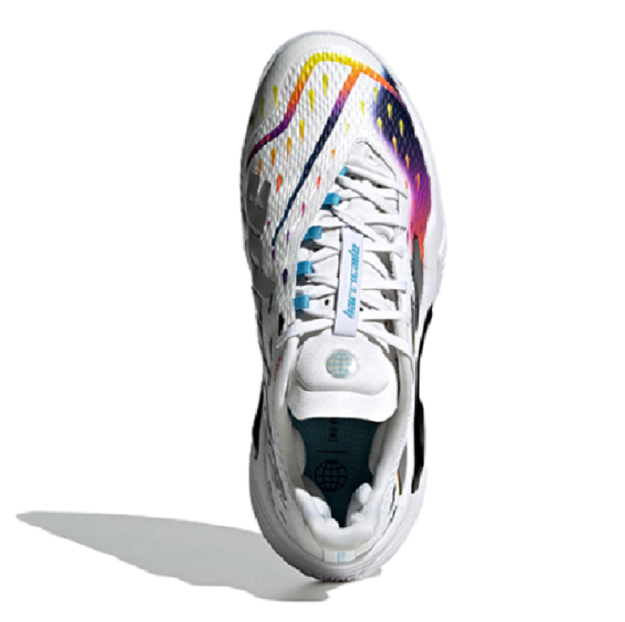 Giày Adidas Barricade 'White' GW3817 - Ảnh 2