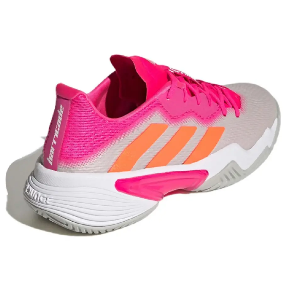 Giày Adidas Barricade 'Pink Orange' HR2036 - Ảnh 5