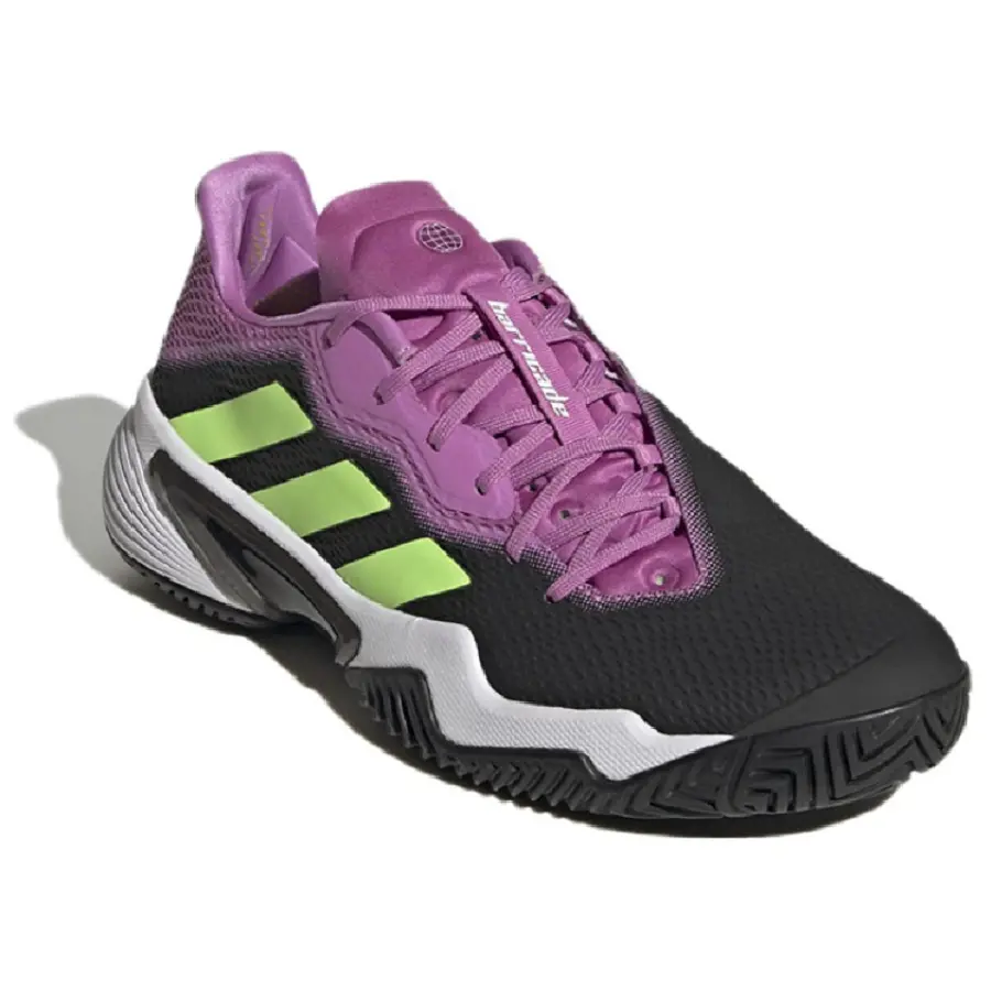 Alternative view of Giày Adidas Barricade Clay 'Black Purple' GY1447