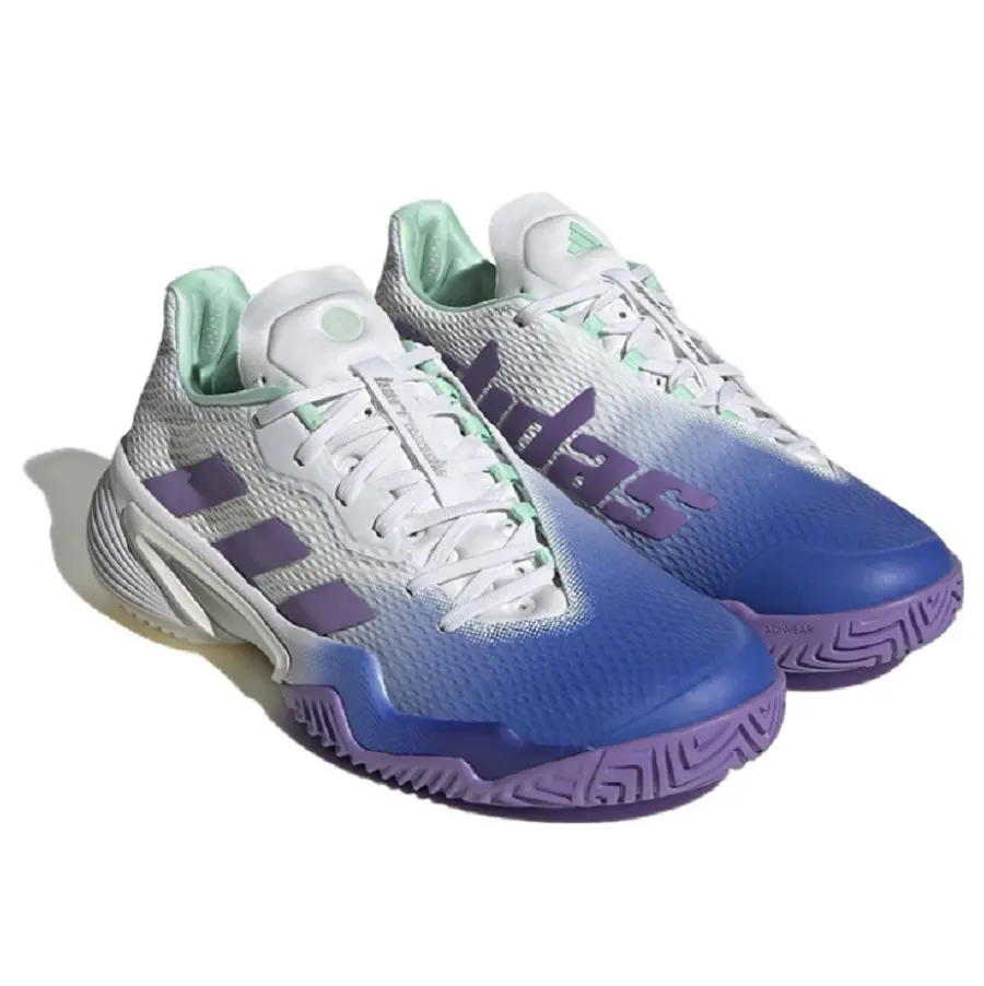 Giày Adidas Barricade 'White Lucid Blue' HP7417 - Ảnh 5
