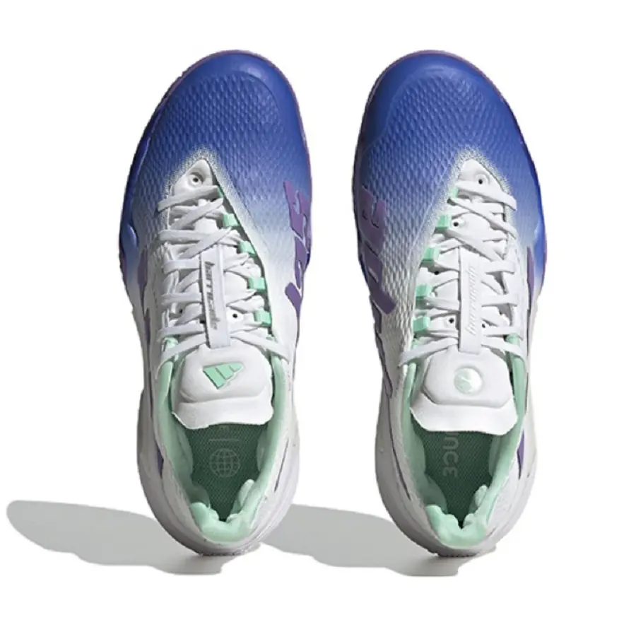 Alternative view of Giày Adidas Barricade 'White Lucid Blue' HP7417