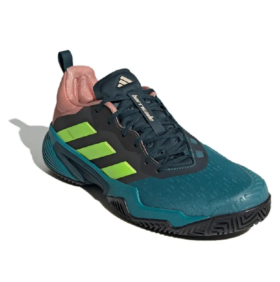 Alternative view of Giày Adidas Barricade 'Arctic Fusion/Lucid Lemon' IG5718