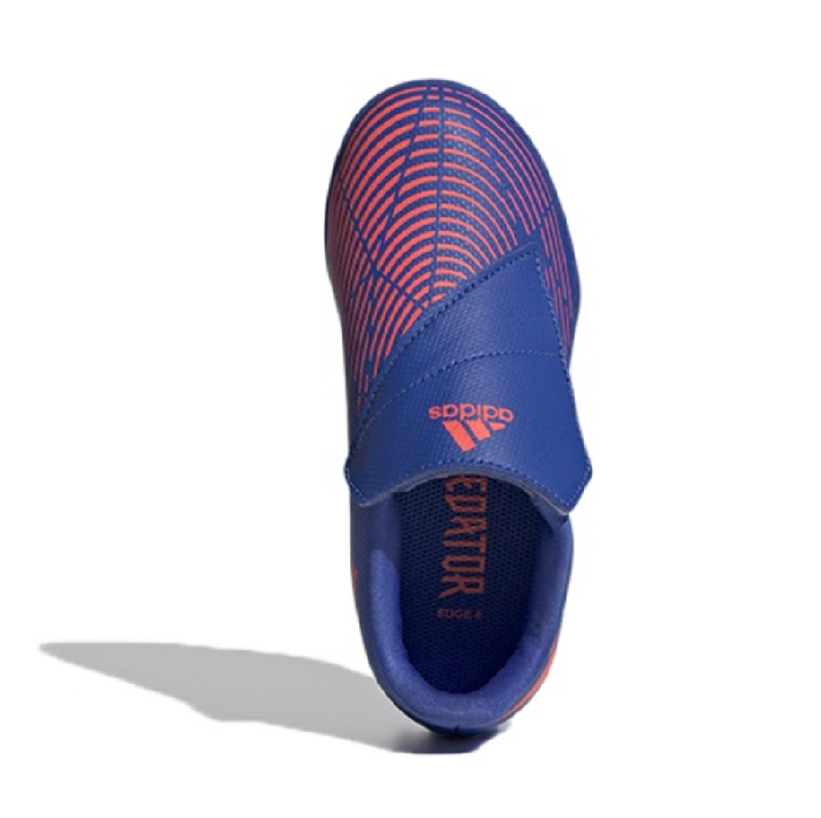 Giày Adidas Predator Edge.4 Vel TF Turf 'Blue' GZ3819 - Ảnh 4