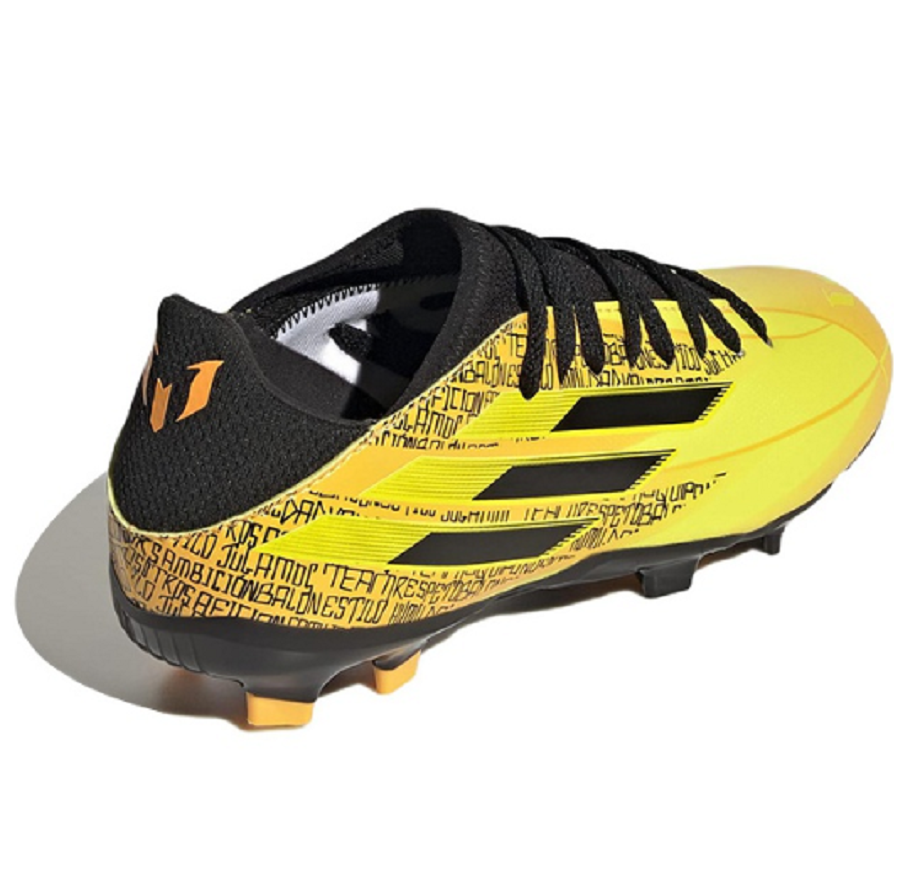 Giày Adidas X Speedflow Messi.3 FG J 'Black Yellow' GW7420 - Ảnh 3