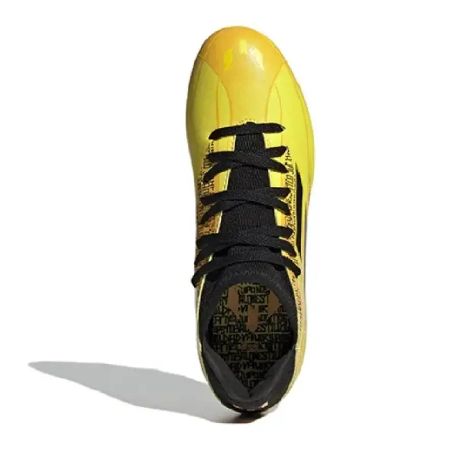 Giày Adidas X Speedflow Messi.3 FG J 'Black Yellow' GW7420 - Ảnh 5