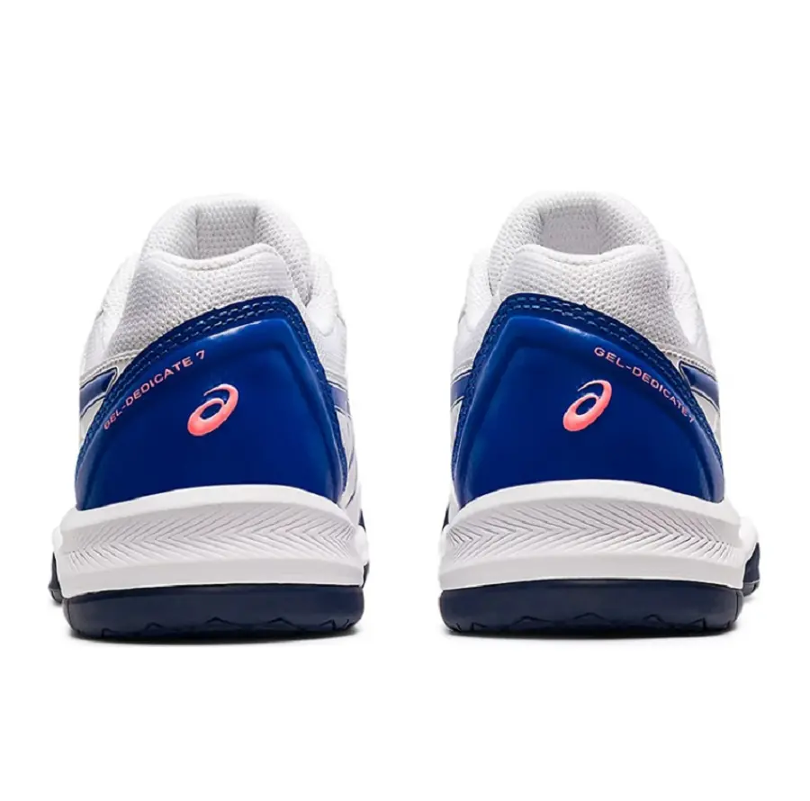 Giày Asics Gel Dedicate 7 'White/Lapis Lazuli Blue' 1042A167-101 - Ảnh 4