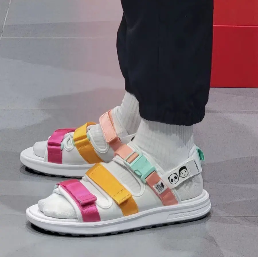 Dép New Balance x Noritake 750 'White Orange Pink' SDL7501N - Ảnh 5