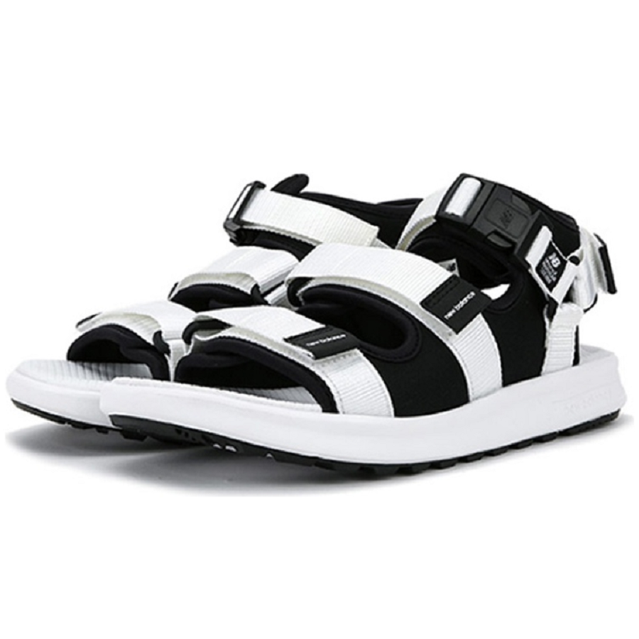 Dép New Balance Open Toe Flat Heel 'White' SD750BW - Ảnh 2