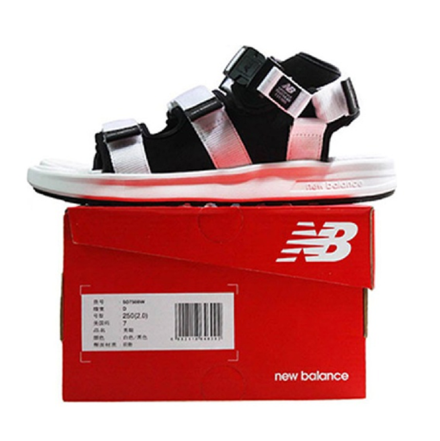 Dép New Balance Open Toe Flat Heel 'White' SD750BW - Ảnh 5