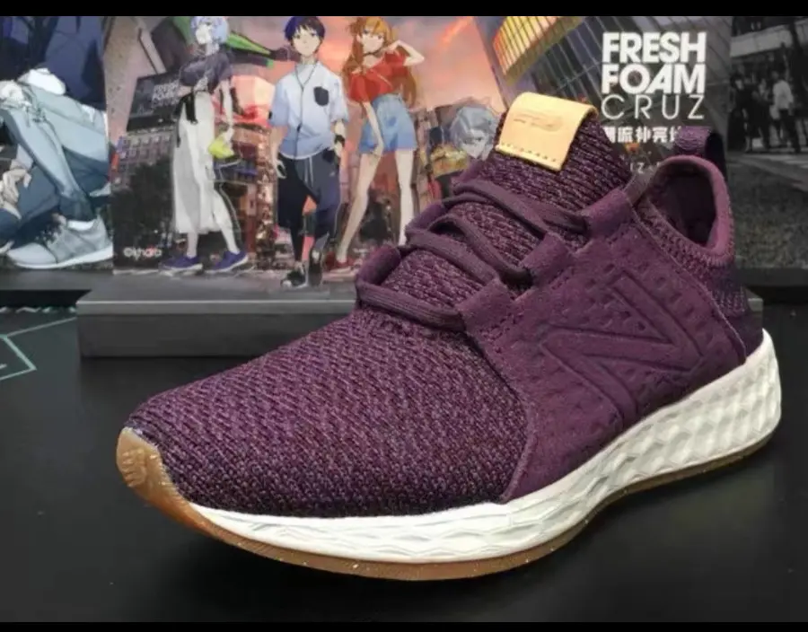 Giày New Balance Womens Fresh Foam Cruz 'Purple' WCRUZOM - Ảnh 4