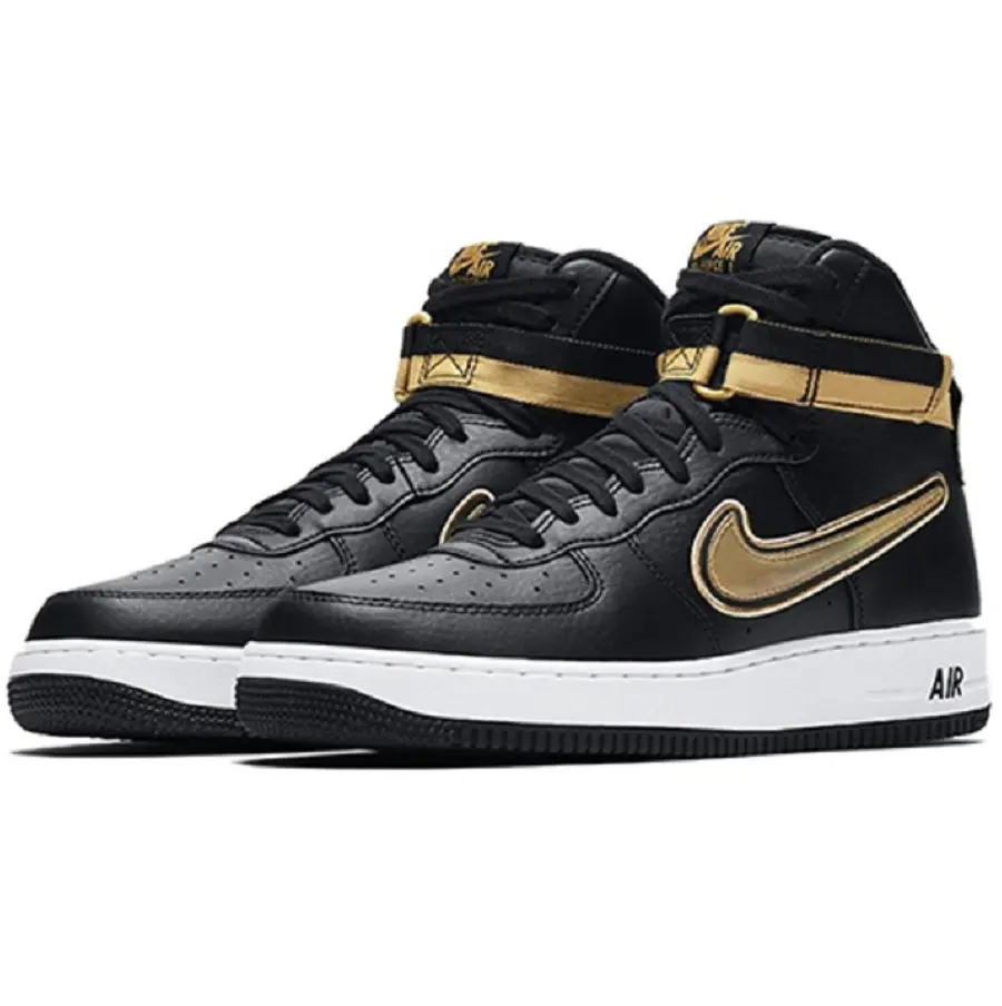 Alternative view of Giày Nike NBA x Air Force 1 High '07 LV8 Sport 'Metallic Gold' AV3938-001