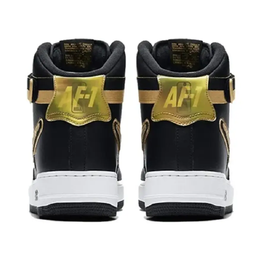 Giày Nike NBA x Air Force 1 High '07 LV8 Sport 'Metallic Gold' AV3938-001 - Ảnh 5