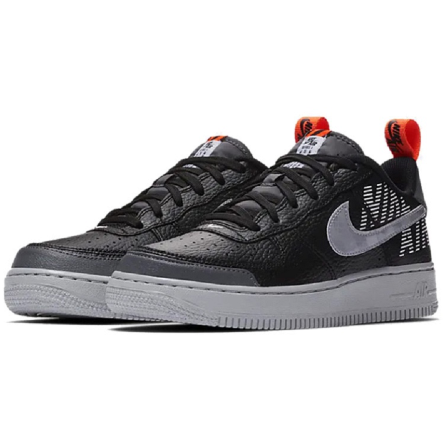 Giày Nike Air Force 1 LV8 2 GS 'Under Construction Black' BQ5484-001 - Ảnh 4