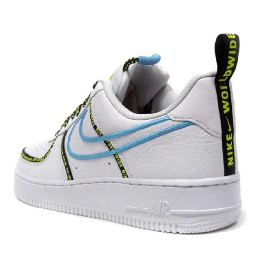 Alternative view of Giày Nike Air Force 1 07 Worldwide Pack 'Blue Fury' CK7213-100