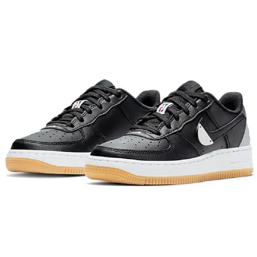 Giày Nike Air Force 1 LV8 1 GS 'Black Wolf Grey' CT3842-001 - Ảnh 3