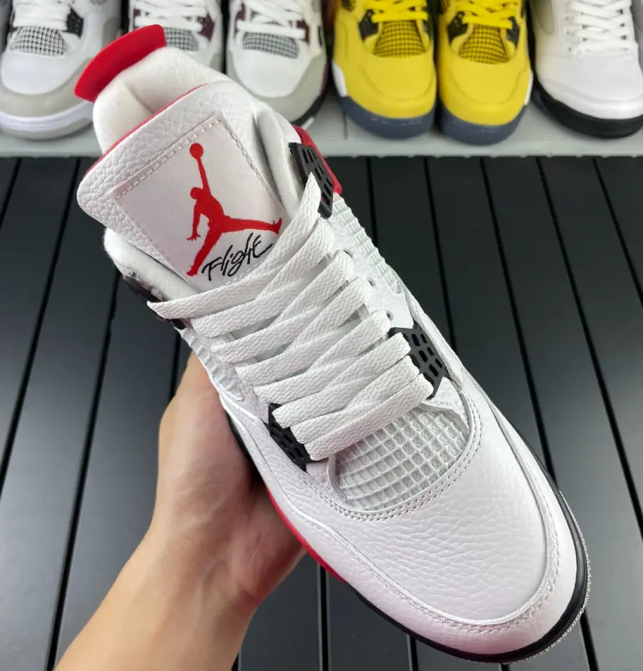 Giày Nike Air Jordan 4 'Red Cement' DH6927-161 - Ảnh 4