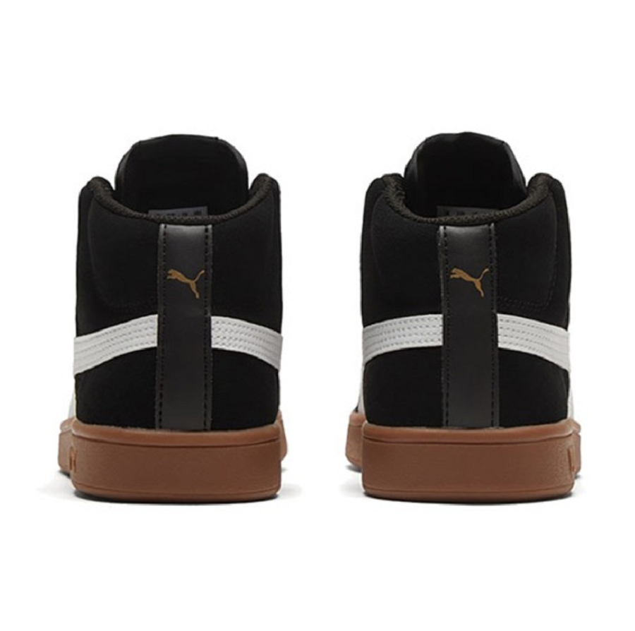 Giày Puma Smash V2 Mid 'Black White Brown' 366923-09 - Ảnh 5