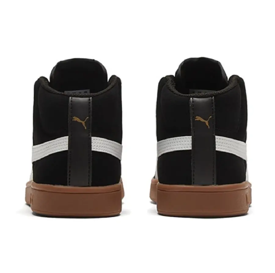 Giày Puma Smash V2 Mid 'Black White Brown' 366923-09 - Ảnh 5
