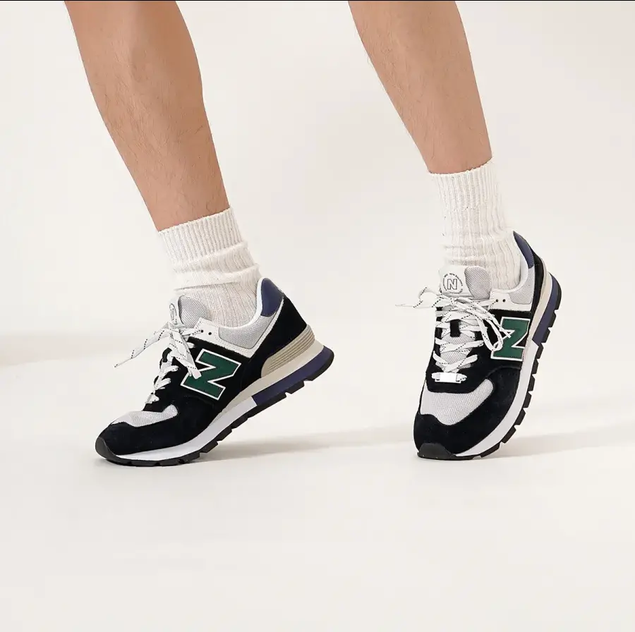 Alternative view of Giày New Balance 574 Rugged 'Black Green'  ML574DVB