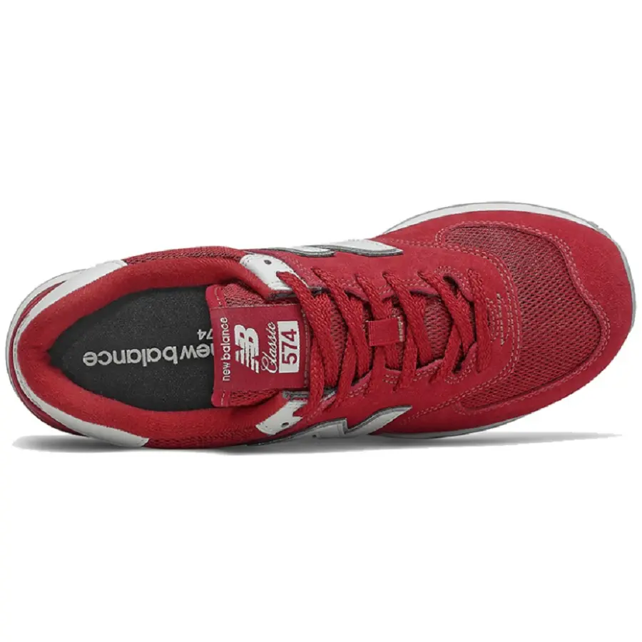 Giày New Balance 574 'Red White' ML574ER2 - Ảnh 4