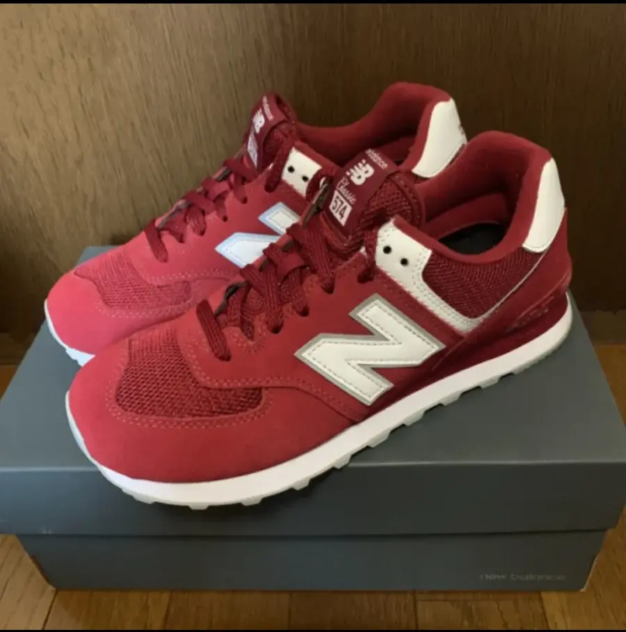 Giày New Balance 574 'Red White' ML574ER2 - Ảnh 3