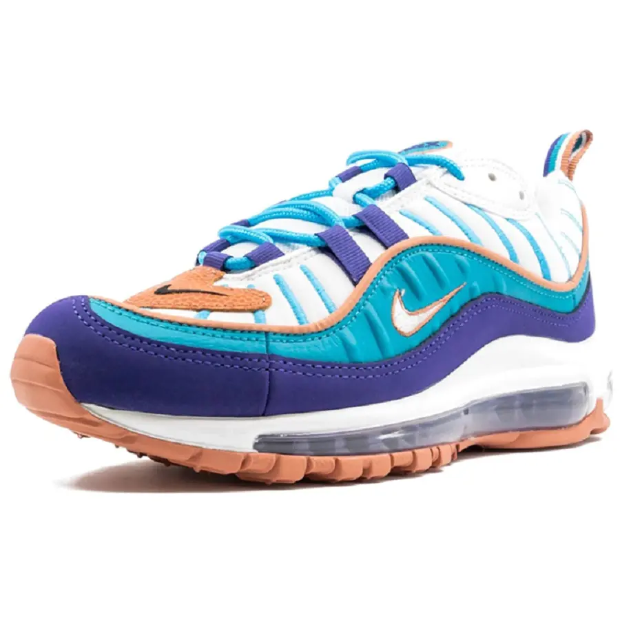 Giày Nike Air Max 98 Hornets 'Blue' BV4872-500 - Ảnh 3