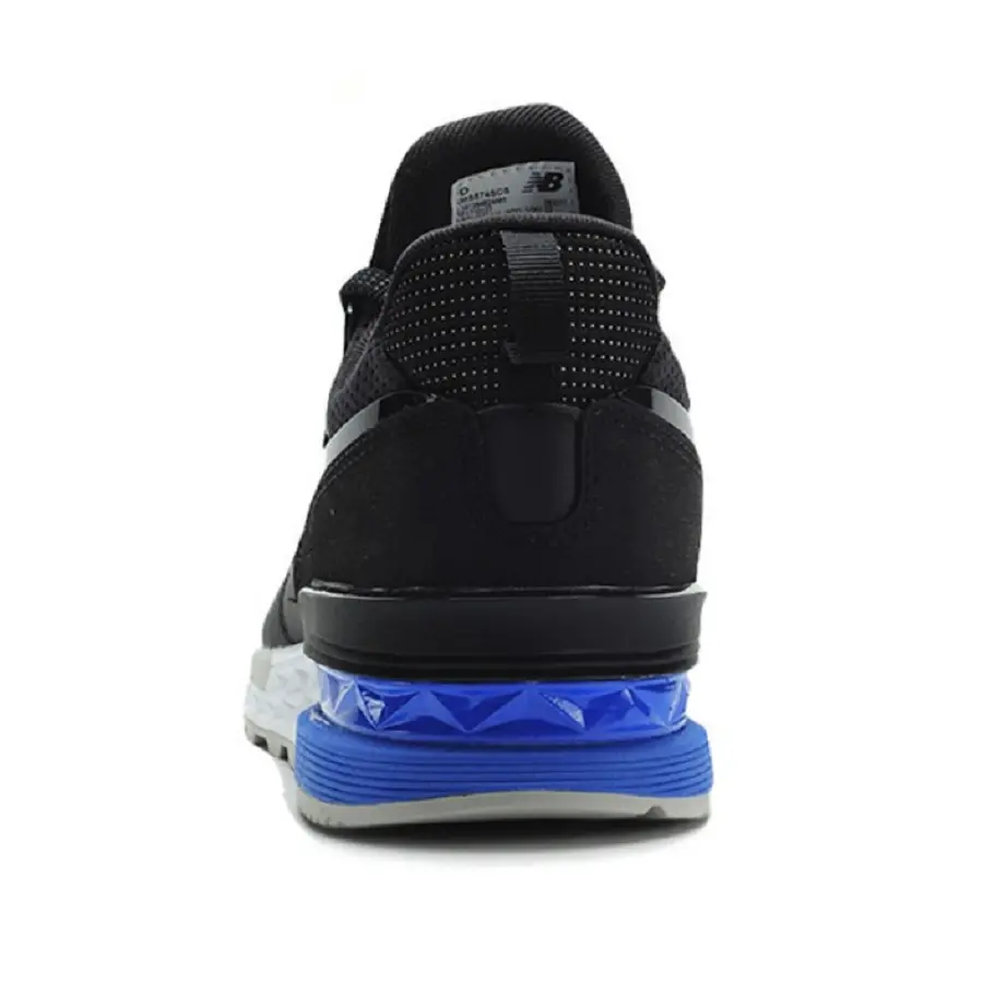 Giày New Balance 574 'Black White Blue' MS574SCS - Ảnh 3