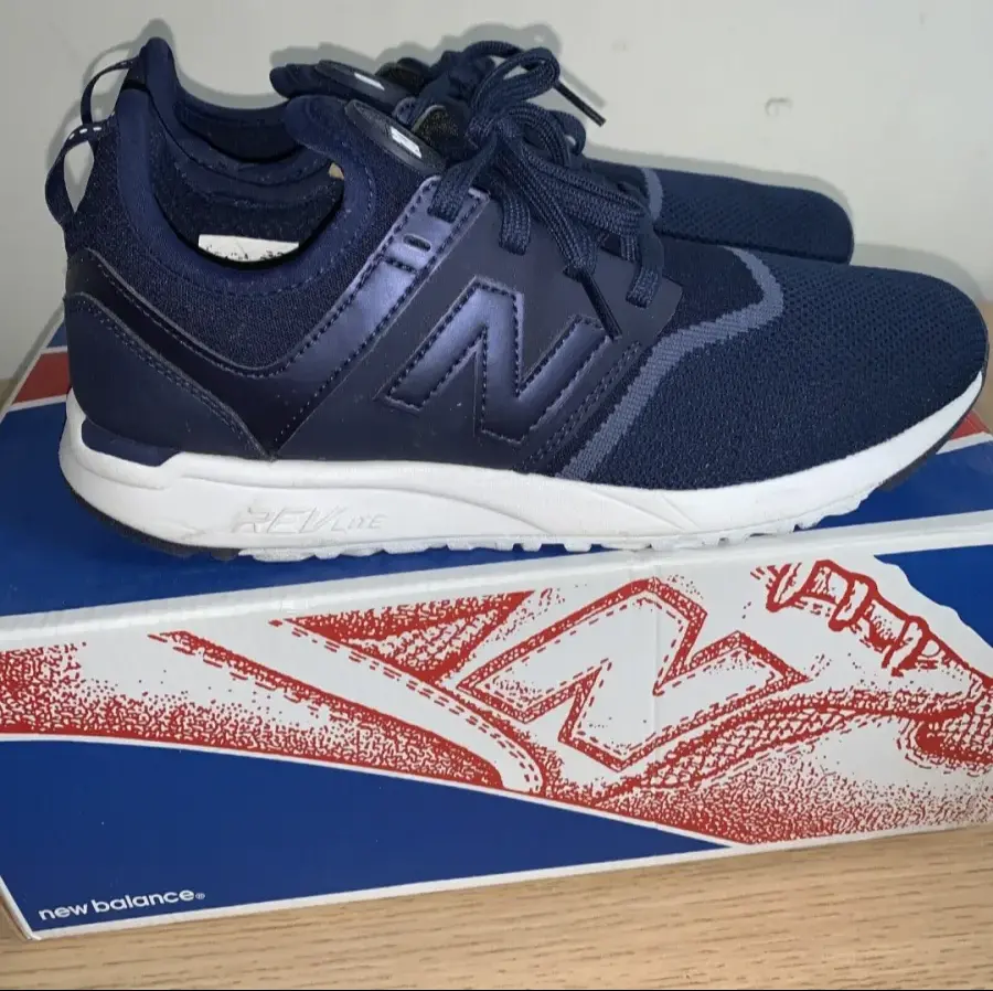 Giày New Balance 247 Sport Sneakers 'Navy' WRL247EA - Ảnh 3