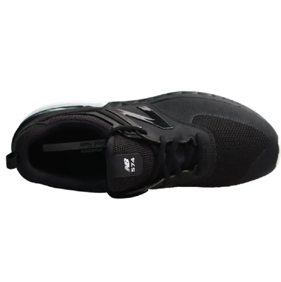 Giày New Balance Men's 574 Classic Sneaker 'Black' MS574SBK - Ảnh 4