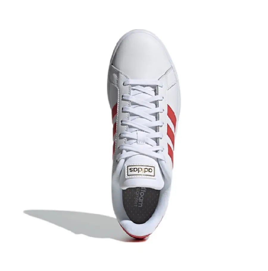 Alternative view of Giày Adidas Grand Court 'White Crew Red' FY8208