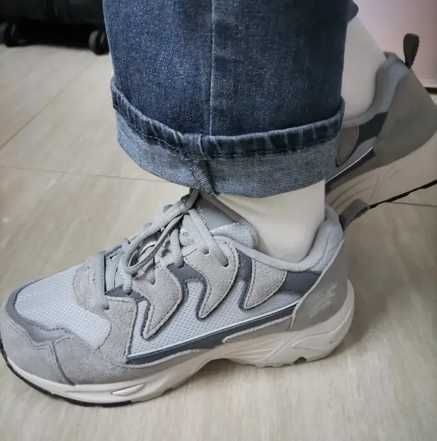 Giày New Balance 875 Series 'Gray White Light' ML875OG - Ảnh 5