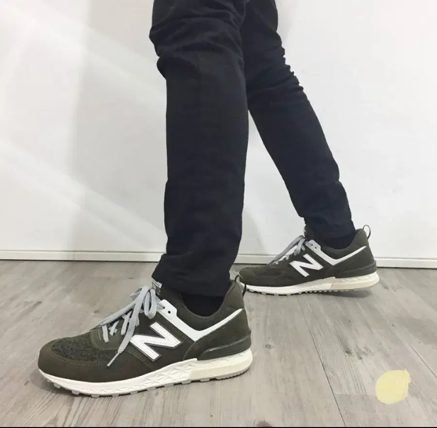 Giày New Balance 574 Sport 'Brown' MS574BM - Ảnh 4
