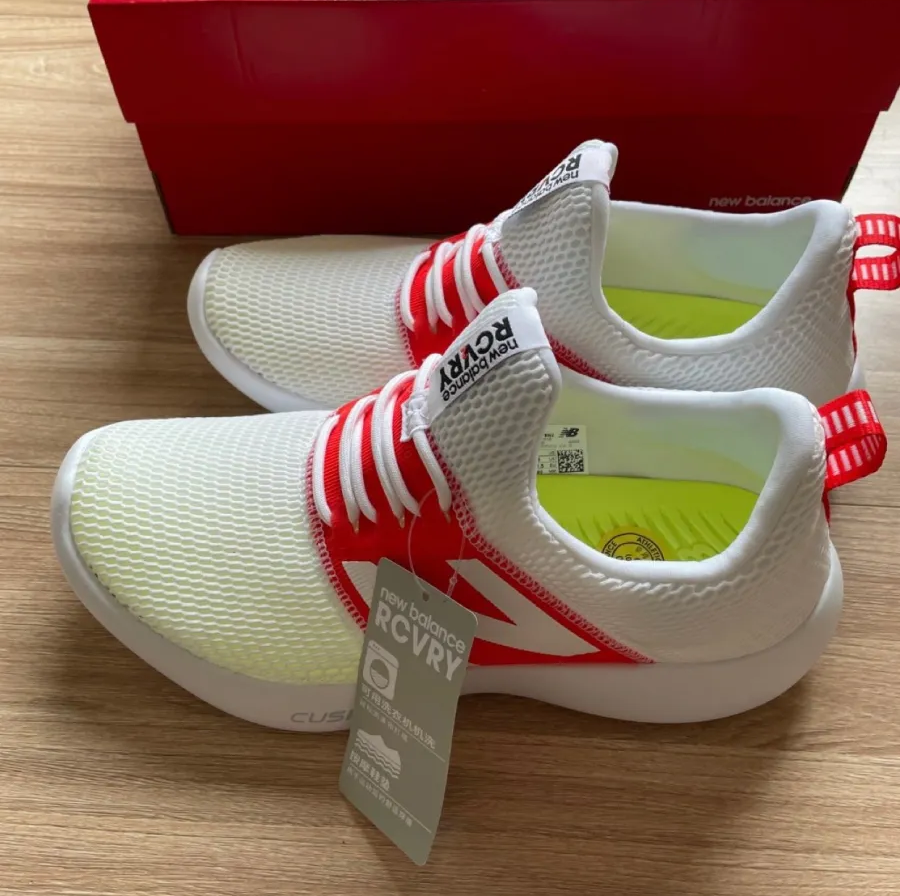 Giày New Balance RCVRY 'White Red' RCVRYSW2 - Ảnh 4