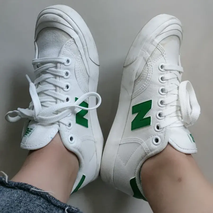 Alternative view of Giày New Balance NB Court Cup 'White Green' PROCTSEN