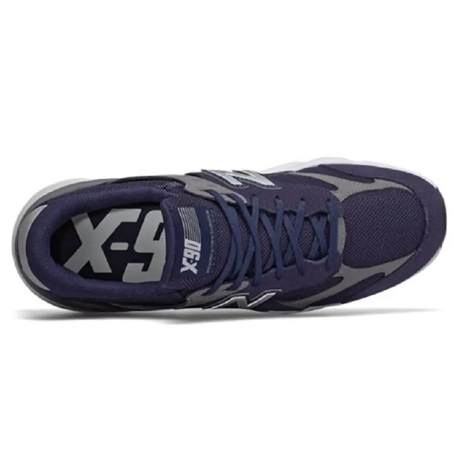 Giày New Balance X-90 Shoes 'Grey Blue' MSX90RCJ - Ảnh 4