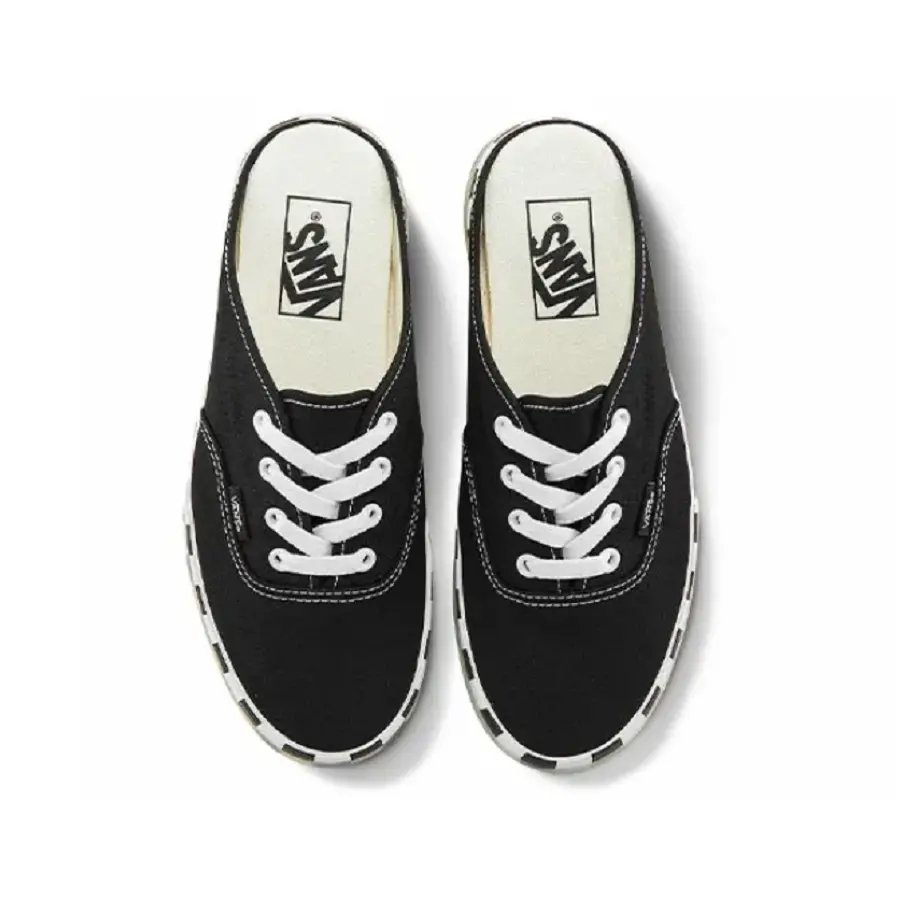 Alternative view of Giày Vans Authentic Mule Stacked 'Black' VN0A4BW18BM
