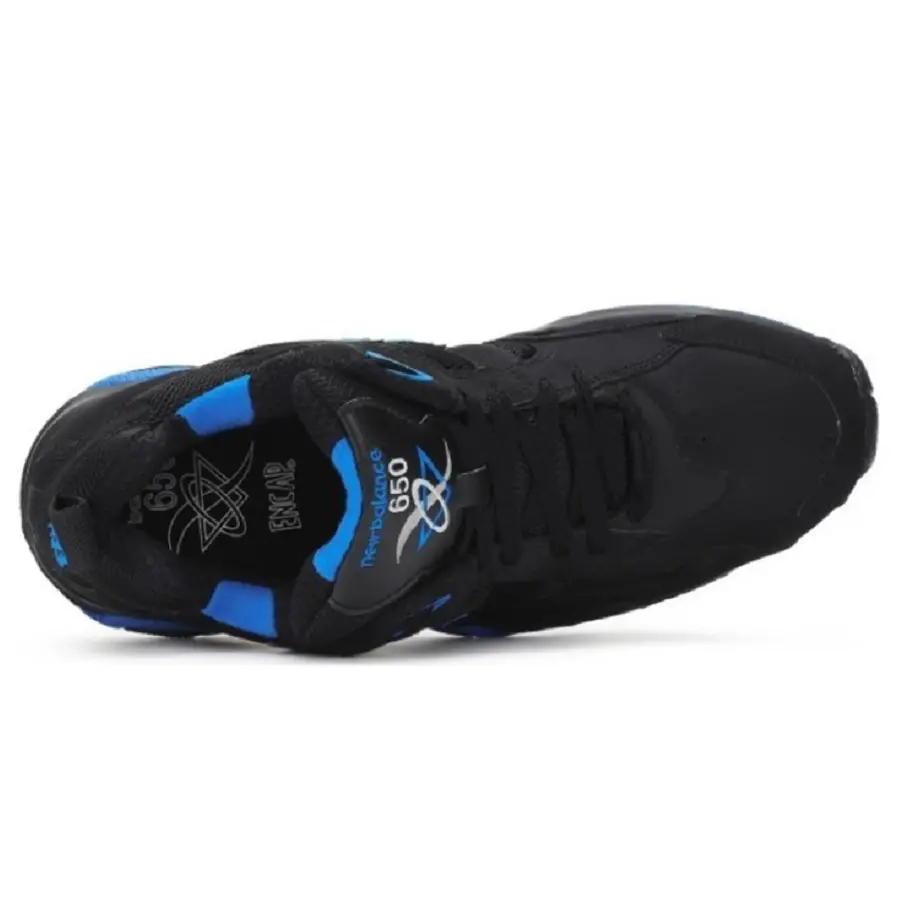 Giày New Balance 650 Shoes 'Black Blue' ML650WNB - Ảnh 3