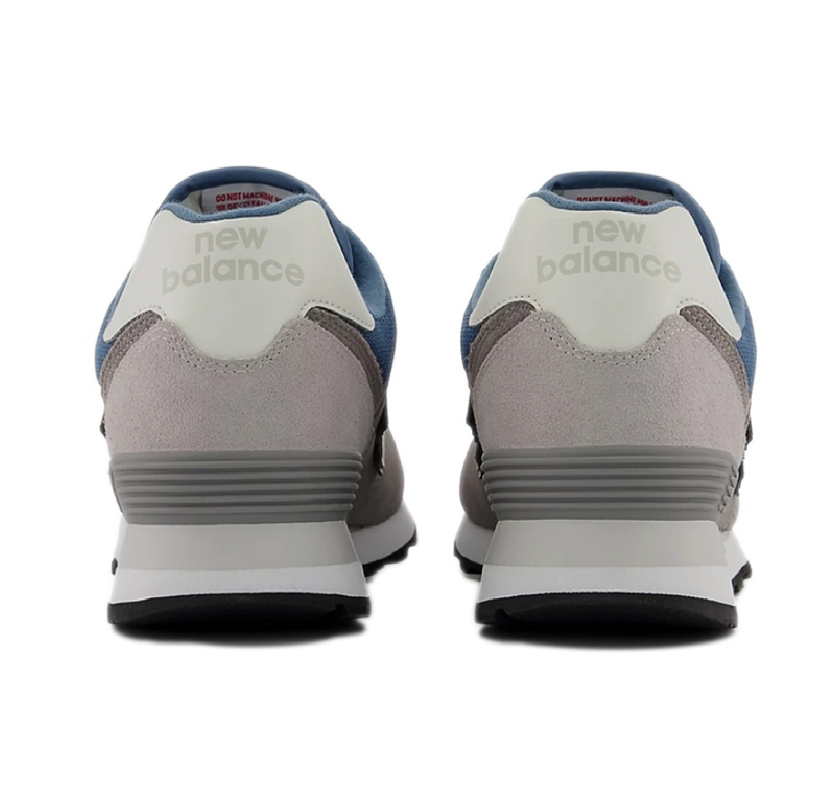 Giày New Balance 574 'Grey Navy White' ML574OW2 - Ảnh 4