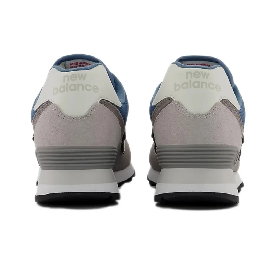 Giày New Balance 574 'Grey Navy White' ML574OW2 - Ảnh 4