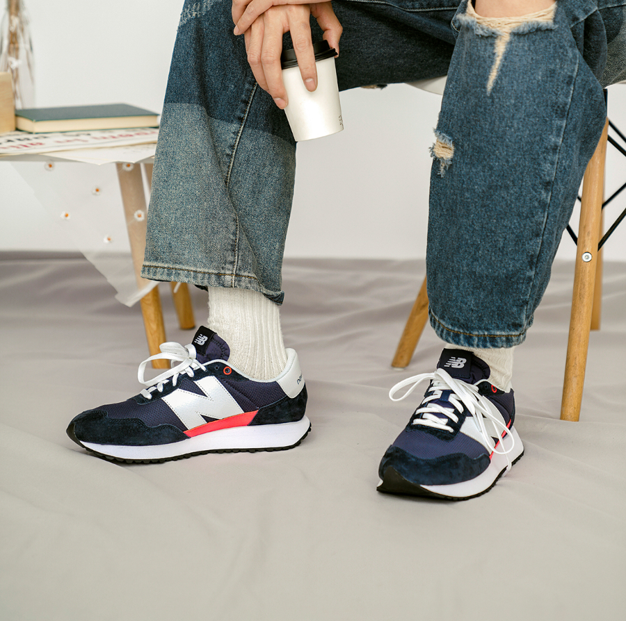 Giày New Balance Niko and... x 237 'Grey Blue' MS237VC1 - Ảnh 5