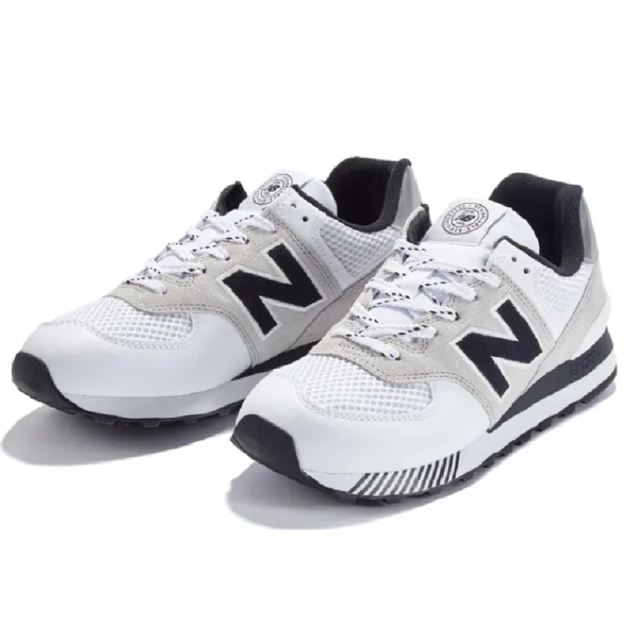 Giày New Balance 574 'White Grey' ML574VS2 - Ảnh 3
