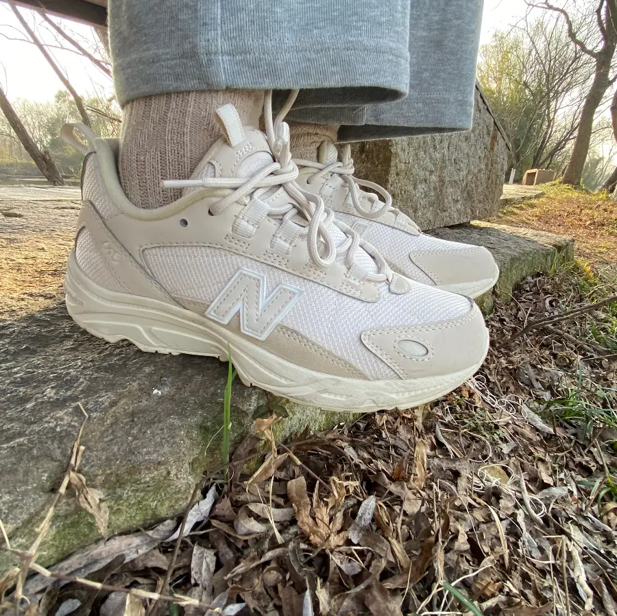 Giày New Balance Korea Shoes 'Beige' ML615KOE - Ảnh 5