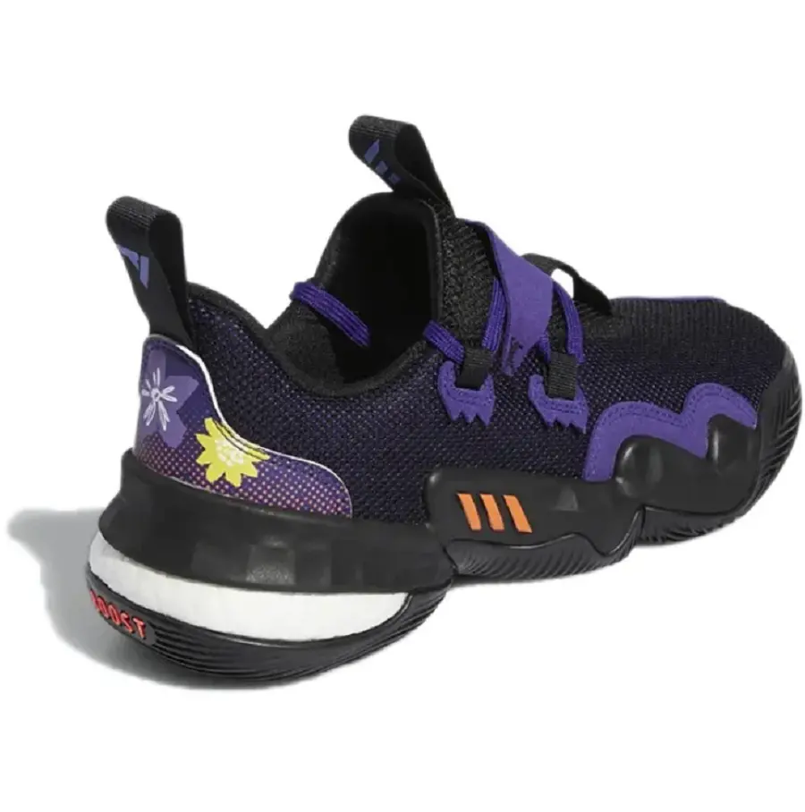 Giày Adidas Trae Young 1 'Black Team College Purple' GZ4627 - Ảnh 4
