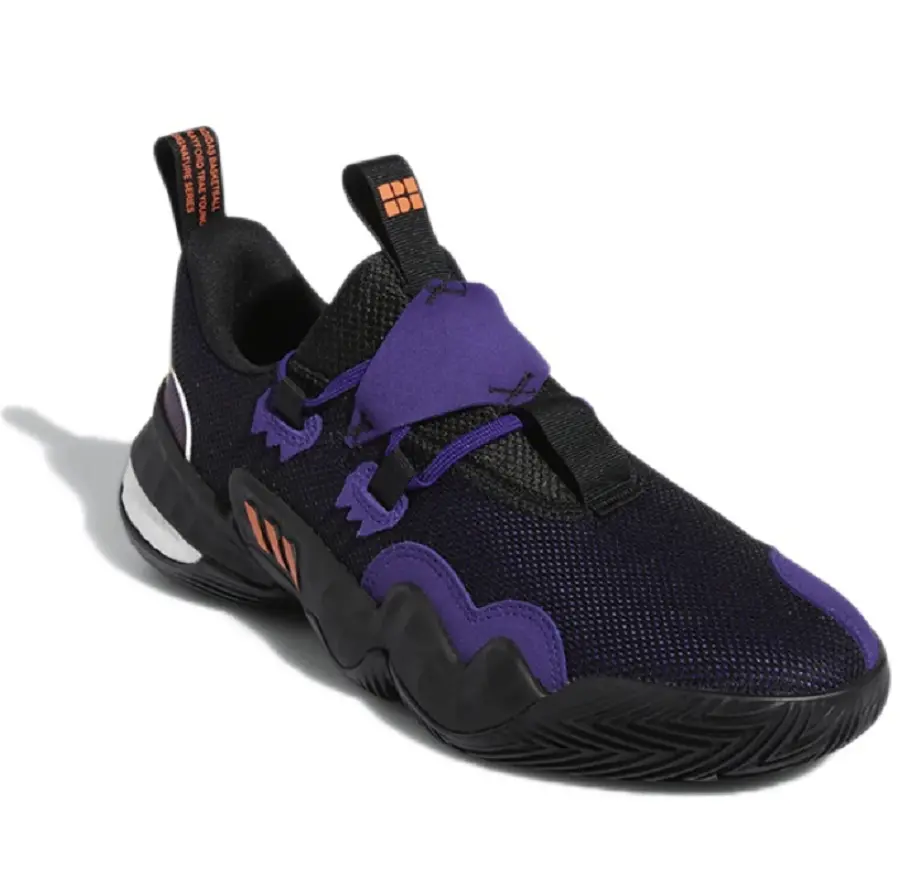 Giày Adidas Trae Young 1 'Black Team College Purple' GZ4627 - Ảnh 3